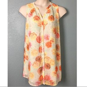 Anthropologie Button Up Sleeveless Dress/Tunic